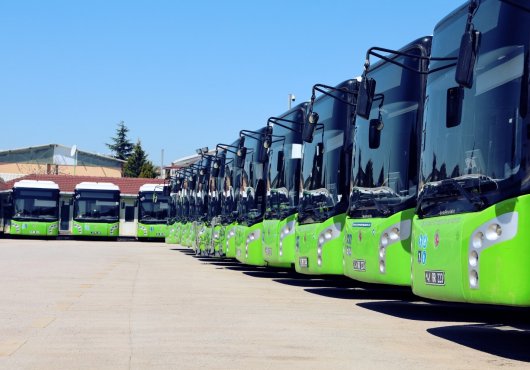 BÜYÜKŞEHİR'İN 109 OTOBÜS İHALESİNE  7 FİRMA TEKLİF VERDİ