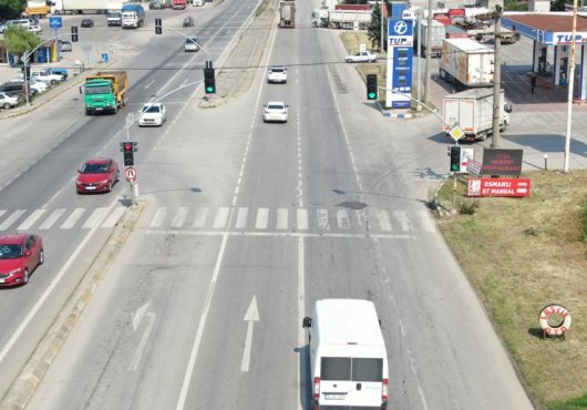 SÜRÜCÜLER DRONE'LARA YAKALANDI