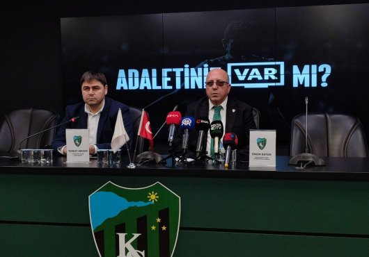 Kocaelispor dünkü maçın hakemine isyan etti; Hiç vicdanen rahatsız olmadınız mı?