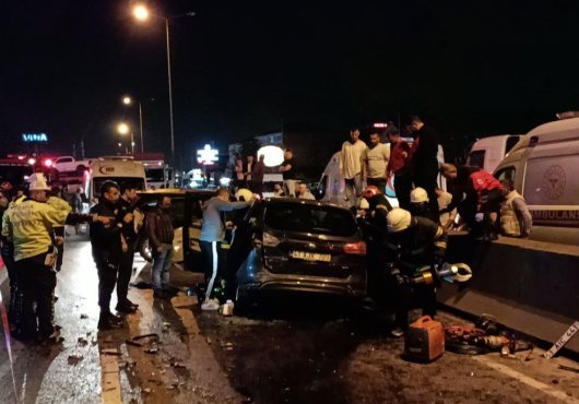 Kocaeli'de feci kaza! ölü ve yaralılar var!