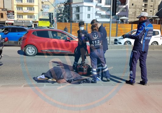 KARŞIDAN KARŞIYE GEÇMEK İSTERKEN HAYATINI KAYBETTİ