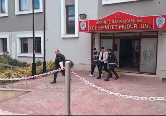 hükümlü polise yakalandı