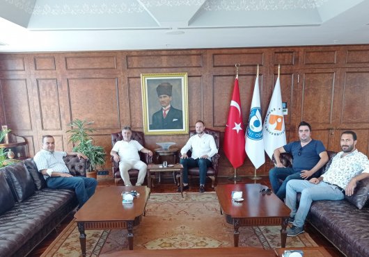 KOCAELİ MÜTEAHHİTLER BİRLİĞİNDEN,  İZMİR MÜTEAHHİTLER FEDARASYONUNA  ZİYARET