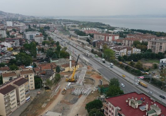    Kuruçeşme Tramvayı’nda 72 kirişin montajı tamamlandı