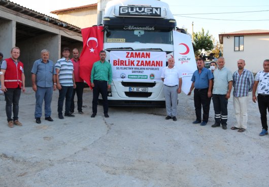 KANDIRA'DAN KASTAMONU'YA 2 YARDIM TIRI