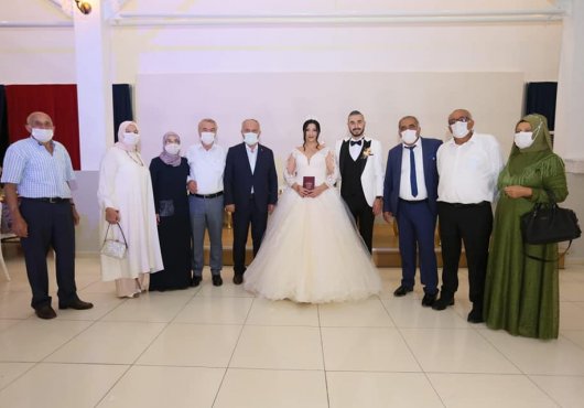 BAŞKAN AYGÜN ,MUTLULUKLARA ORTAK OLDU