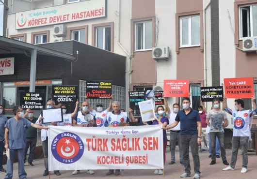 EK ÖDEME DEĞİL ÖZEL HİZMET TAZMİNATLARINA  ZAM İLE TEK ÖDEME İSTİYORUZ.