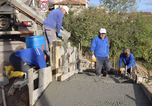 İzmit Belediyesinden Çayırköy’e yeni merdiven 