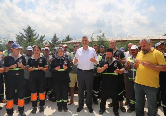 TEMİZLİK İŞLERİ MÜDÜRLÜĞÜ’NÜN 2 YENİ BİNASI HİZMETE GİRDİ