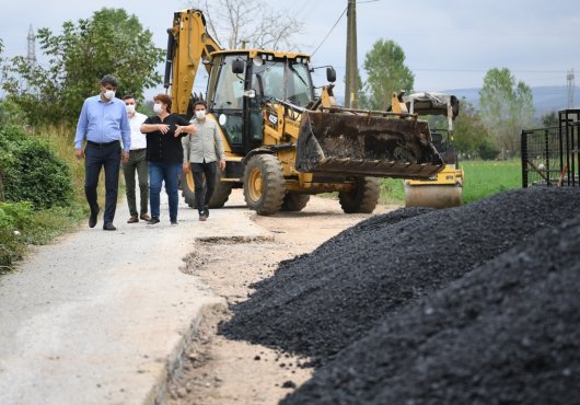 KARTEPE’DE YOLLAR BAKIMDA