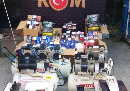 SİGARA KAÇAKÇILARINA  OPERASYON