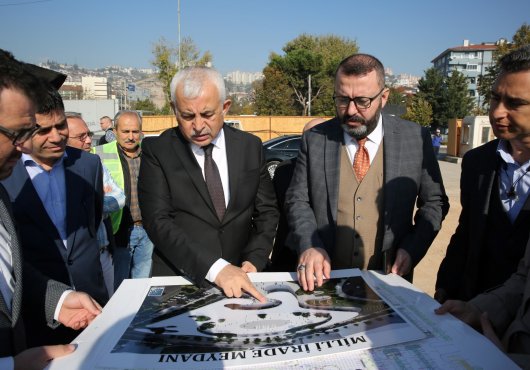 Gündoğdu’dan Milli İrade Meydanı için;  ‘’Vites yükseltin’’ talimatı