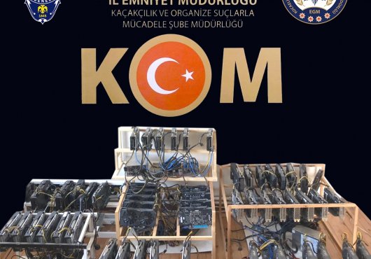 EVİ KRİPTO PARA ÜRETİM TESİSİNE ÇEVİRMİŞ