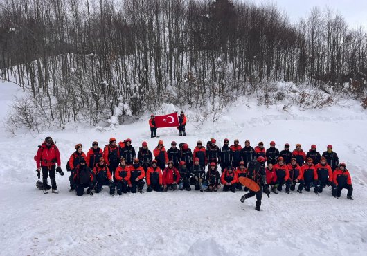 Kocaeli İtfaiyesi'nden, Kuzuyayla ve Aytepe’de Nefes Kesen Kış Tatbikatı 