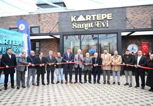 KARTEPE BELEDİYESİ SANAT EVİNİ HİZMETE AÇTI
