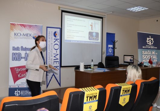 KO-MEK ÇOCUK OYUN ODASI PERSONELİNE KORONAVİRÜS EĞİTİMİ