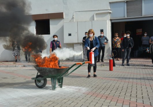 KÜLTÜR VE TURİZM MÜDÜRLÜĞÜNDE TATBİKAT