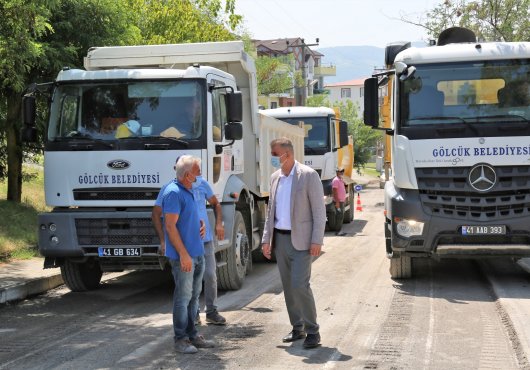 GÖLCÜK BELEDİYESİ TÜM EKİPLERİYLE SAHADA