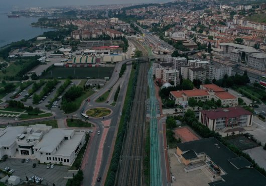 SEKAPARK YAYA GEÇİDİNDE  ÇALIŞMA