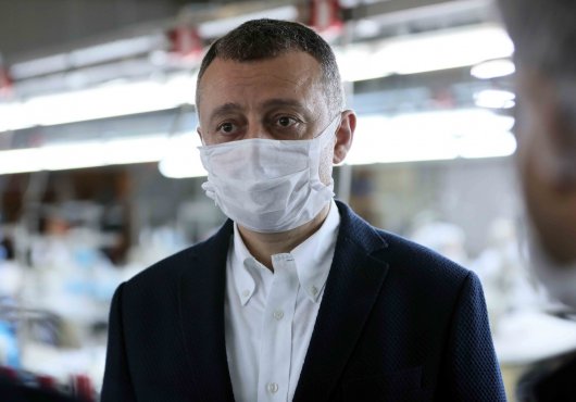 Başkan Büyükakın, ‘’Maske üretiminde kapasiteyi artırıyoruz’’