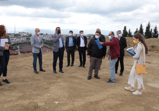 TÜYSÜZLER'E YENİ OTOPARK VE PAZAR ALANI