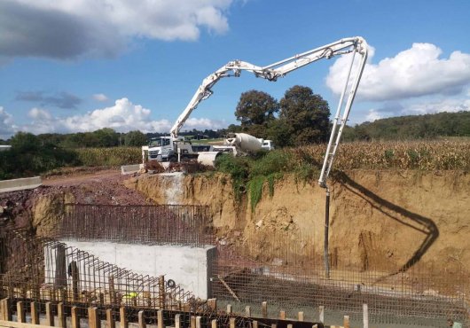 İzmit Yenice Köyünde menfez yapılıyor