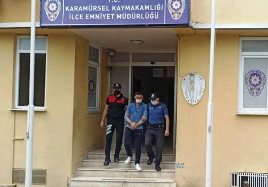 4 YIL HAPİSLE ARANAN ZANLI KARAMÜRSEL'DE YAKALANDI