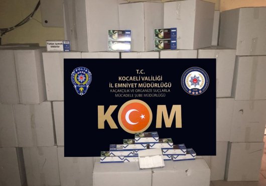 4 milyon 750 bin makaran ele geçirildi