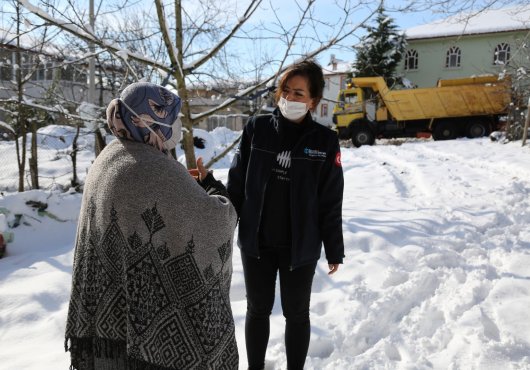 BÜYÜKŞEHİR , AYŞE TEYZE İÇİN SEFERBER OLDU