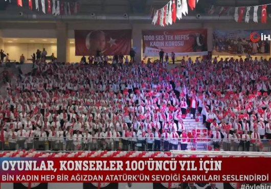 Bin Ses Tek Nefes Kadın Korosu ulusal medyaya damga vurdu
