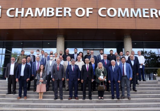 AKMANŞEN,ÖZEL OKUL YÖNETİCİLERİ İLE BİRARAYA GELDİ