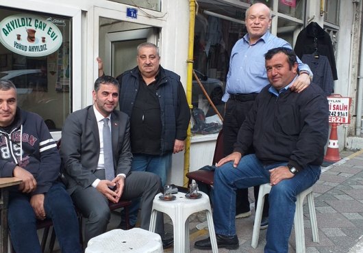 Adnan Turan'dan esnaf ziyareti