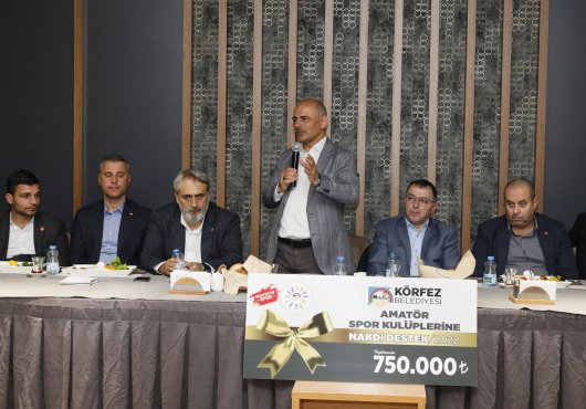 Amatör spor kulüplerine 750 bin TL’lik destek