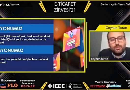 E-TİCARET ZİRVESİ  DÜZENLENDİ