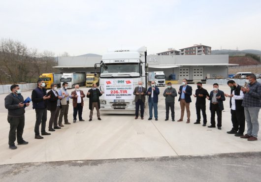 DERİNCE'DEN İDLİB'E  KARDEŞLİK ELİ