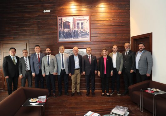  Hürriyet’ten KSMMMO Başkanı Çakır’a  hayırlı olsun ziyareti