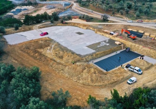Darıca Millet Bahçesi 3. Etap’ta Millet Kıraathanesi’nin temel kazıları bitti