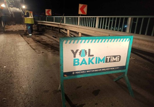 Yol Bakım Timi, canla başla çalışıyor