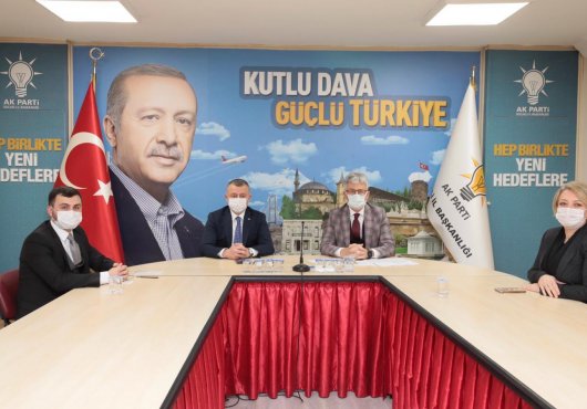 BAŞKAN ERDOĞAN İLE ONLİNE  İL BAŞKANLARI TOPLANTISI