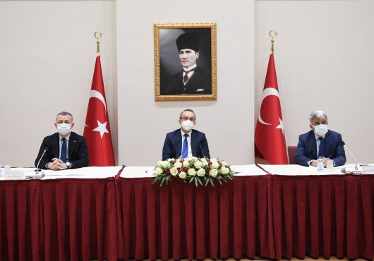 PANDEMİ DEĞERLENDİRME TOPLANTISI YAPILDI