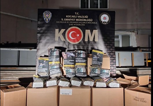 Gümrük kaçağı 158 kg tütün ele geçirildi!