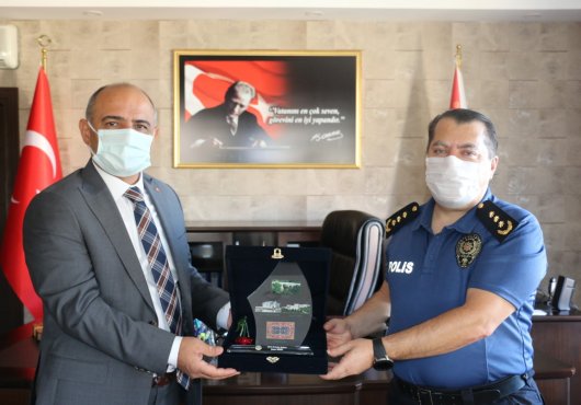 BAŞKAN SÖĞÜT'TEN MANAP'A ZİYARET