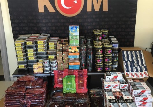 TÜTÜN DEPOSUNA BASKIN