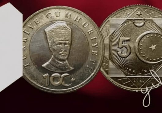 Cumhuriyet'in 100. yılına özel: '5 Türk Lirası'