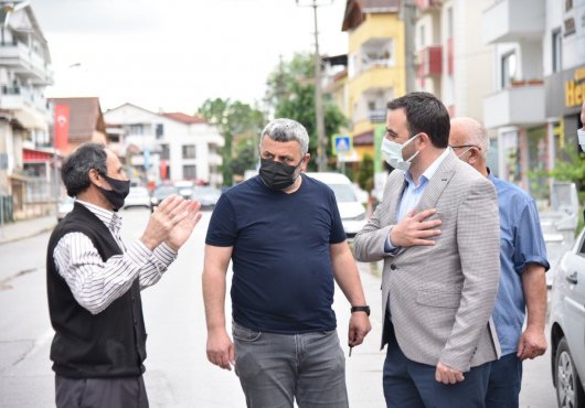 BAŞKAN ÖZLÜ'DEN BAŞİSKELELİ ESNAFA ZİYARET