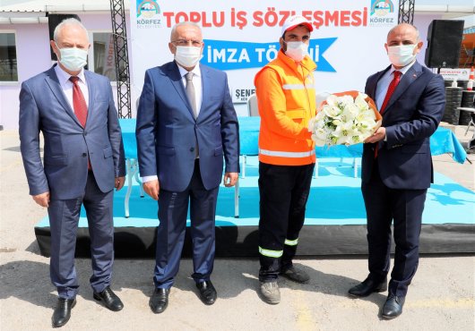 KÖRFEZ İŞÇİSİNE SÖZLEŞME FARKLARI ÖDENDİ