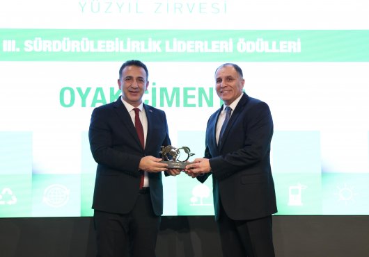 OYAK Çimento’ya “Sürdürülebilirlik Liderleri” Ödülü