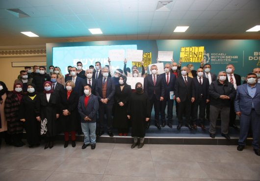 BÜYÜK DÖNÜŞÜMDE İLK İMZALAR ATILDI