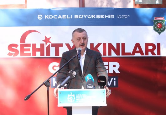    Şehit Yakınları ve Gazi Kültür Evi Hizmet Binası törenle açıldı