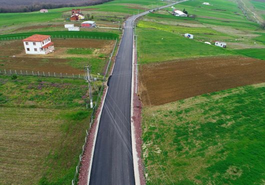 KANDIRA'NIN 11 KÖYÜNE  18 KM YOL YAPIMI